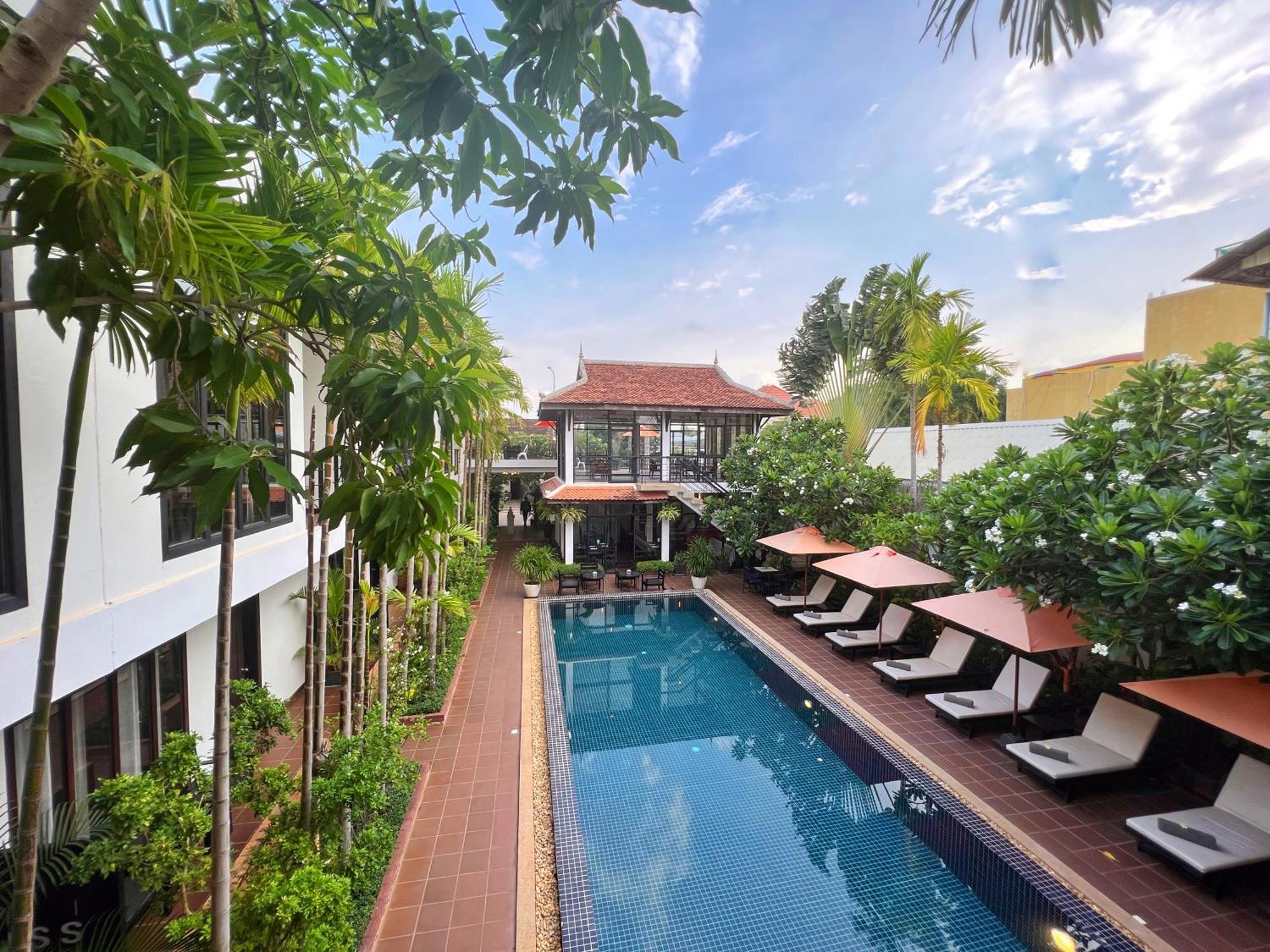 The Bliss Angkor Hotel Siem Reap Exterior foto