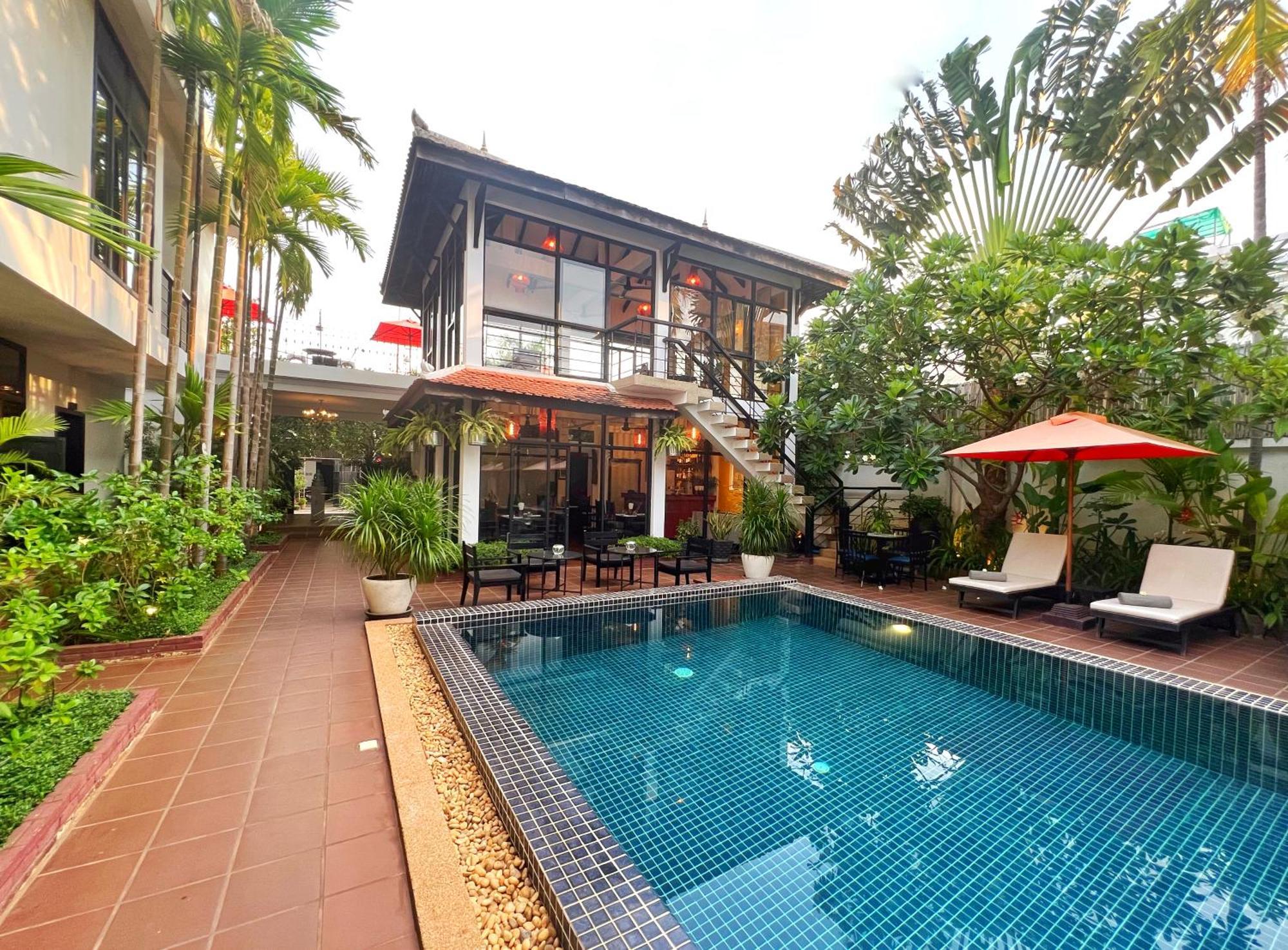 The Bliss Angkor Hotel Siem Reap Exterior foto